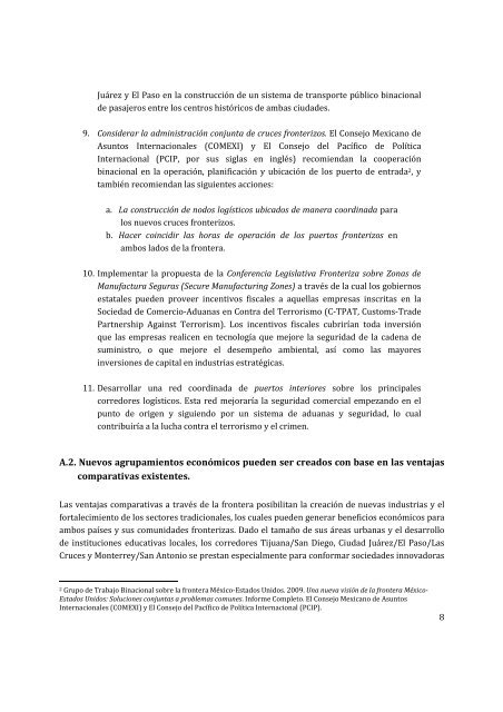 Plan Indicativo para el desarrollo Competitivo y sustentable de la ...