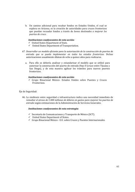 Plan Indicativo para el desarrollo Competitivo y sustentable de la ...