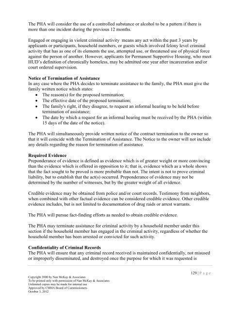 2013 CMHA HCVP Admin Plan - Cuyahoga Metropolitan Housing ...