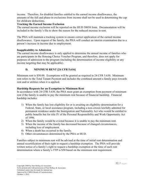 2013 CMHA HCVP Admin Plan - Cuyahoga Metropolitan Housing ...