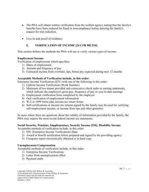 2013 CMHA HCVP Admin Plan - Cuyahoga Metropolitan Housing ...