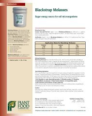 Biostimulants Blackstrap Molasses