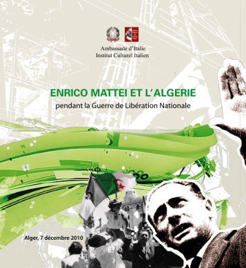 ENRICO MATTEI ET L ' ALGERIE