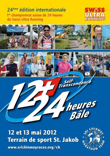 d'inscription - Sri Chinmoy Marathon Team - Schweiz