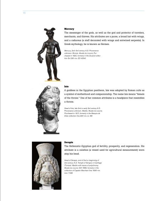 Roman Art from the Louvre Educators' Resource Guide