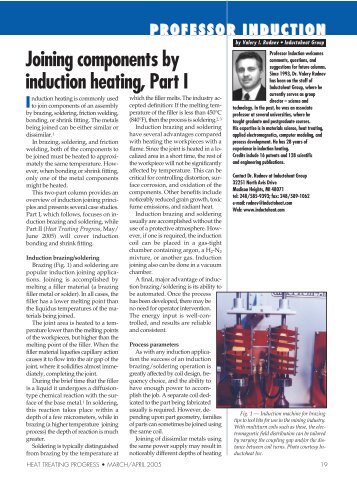 Joining components by induction heating, Part I - Inductoheat, Inc.