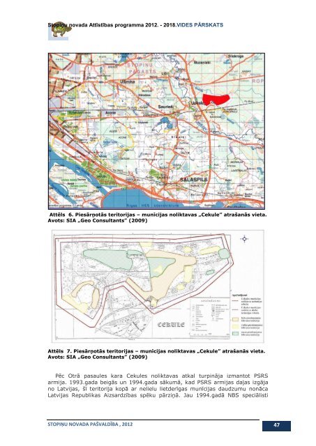 StopiÅu novada AttÄ«stÄ«bas programmas 2012. - RÄ«gas PlÄnoÅ¡anas ...