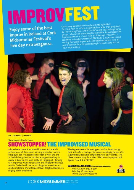 Cork Midsummer Festival Brochure