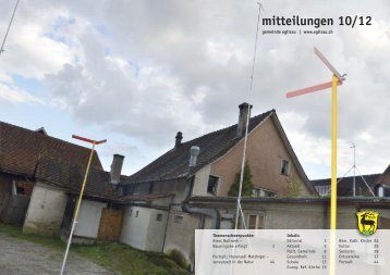 mitteilungen 10/12 - Gemeinde Eglisau