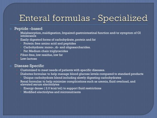 Transitioning from Parenteral Nutrition: Steps to Successes! - NHIA