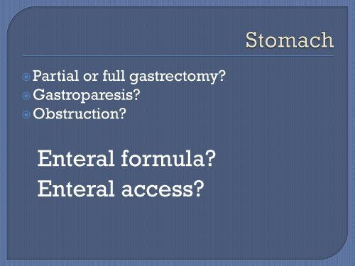 Transitioning from Parenteral Nutrition: Steps to Successes! - NHIA