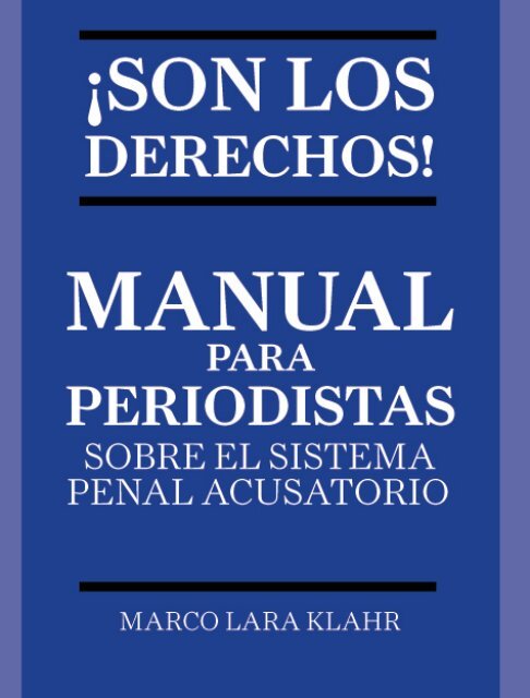 Manual del periodista-Marco Lara Klahr