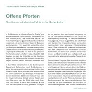 Offene Pforten - Deutsche Gesellschaft fÃ¼r Gartenkunst und ...