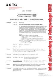 Einladung Seminar Vertragsvorlagen KBOB 24.03 ... - bauenschweiz