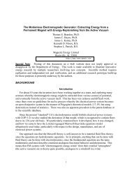 The Motionless Electromagnetic Generator: Extracting ... - ç§æè®ºå