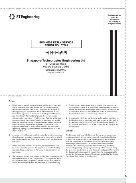 Full Annual Report 2006 - Singapore Technologies Engineering