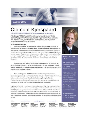 EK Nyt August 2006.pdf - Foreningen af Erhvervskvinder