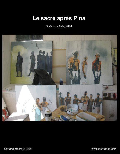 "Le Sacre après Pina", série de peintures