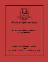 Weekly Benefits Tables for October 1, 2001 - September 30, 2002