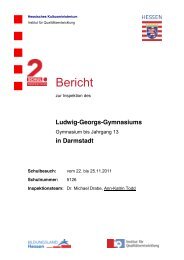 Bericht - Ludwig-Georgs-Gymnasiums