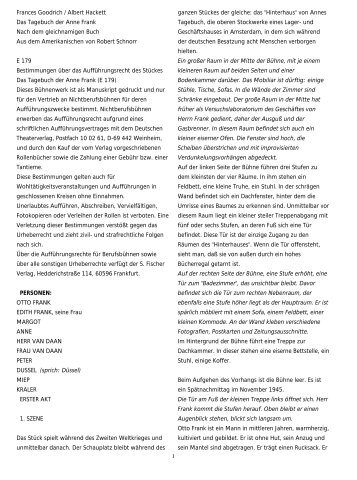 Leseprobe PDF - Deutscher Theater-Verlag