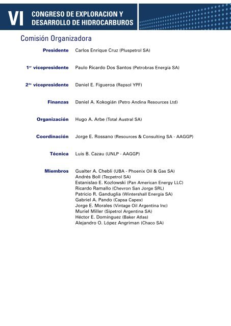 Programa Definitivo - Instituto Argentino del Petroleo y del Gas