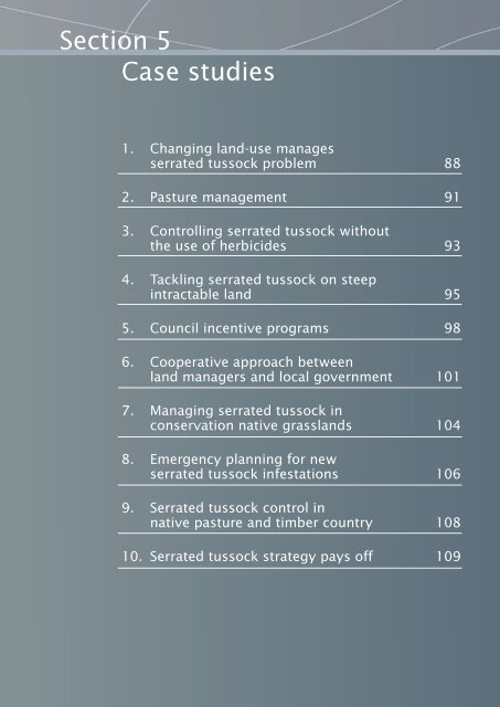 Section 5 Case studies - Weeds Australia