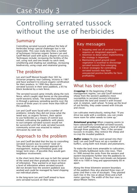 Section 5 Case studies - Weeds Australia