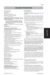 COE Section of UNM Course Catalog - College of Education ...