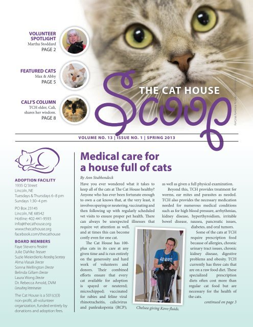 Volume 13, Issue 1 - The Cat House