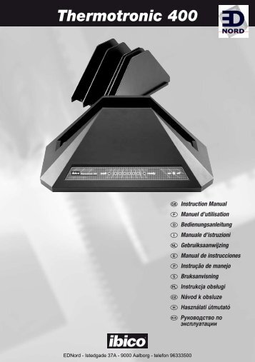 EDNord - Ibico Thermotronic 400 Limindbindingsmaskine ...