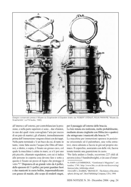 hdsi internet - The Historical Diving Society Italia