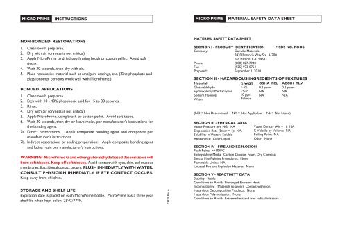 MSDS.pdf - Danville Materials