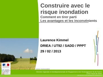 Construire avec le risque inondation - Driea