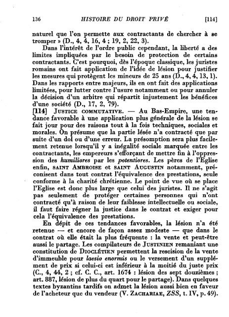 Les obligations - Histoire du droit