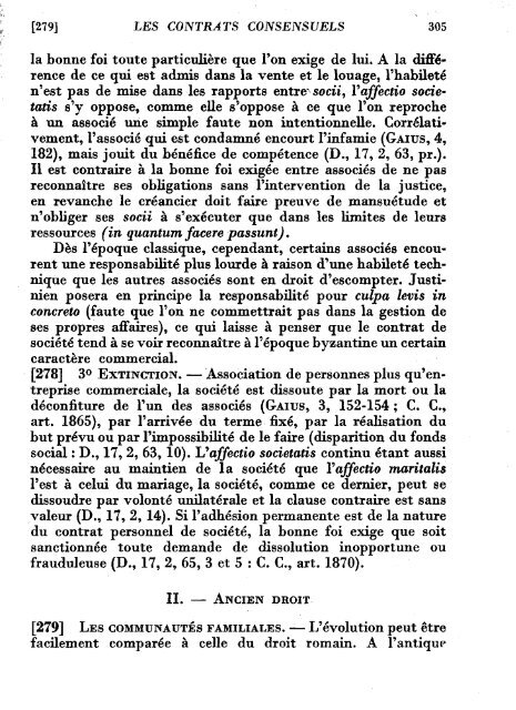 Les obligations - Histoire du droit