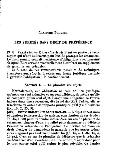 Les obligations - Histoire du droit