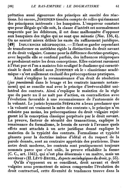 Les obligations - Histoire du droit