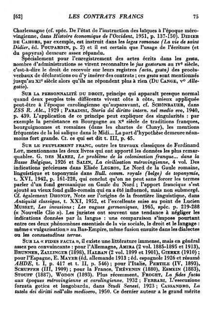 Les obligations - Histoire du droit