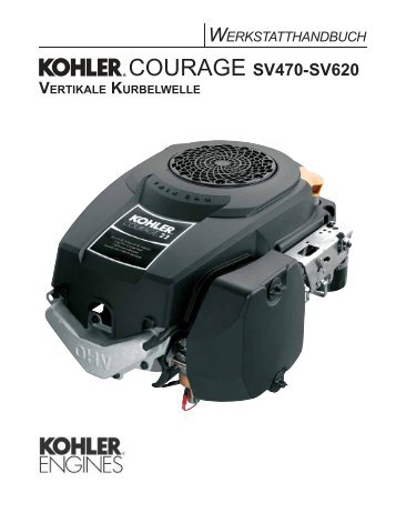 COURAGE SV470-SV620 - Kohler Engines