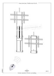 page 1 Product data sheet: TS1000A, Electric flat lift 324860.0