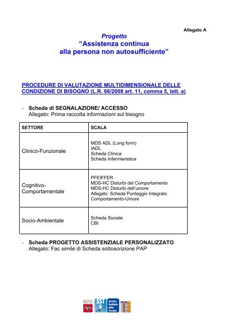 Assistenza Continua Alla Persona Non Autosufficiente Po