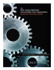 New Jersey Medicaid ACO Business Planning Toolkit - Center for ...