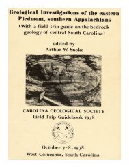 gb 1978.book - Carolina Geological Society