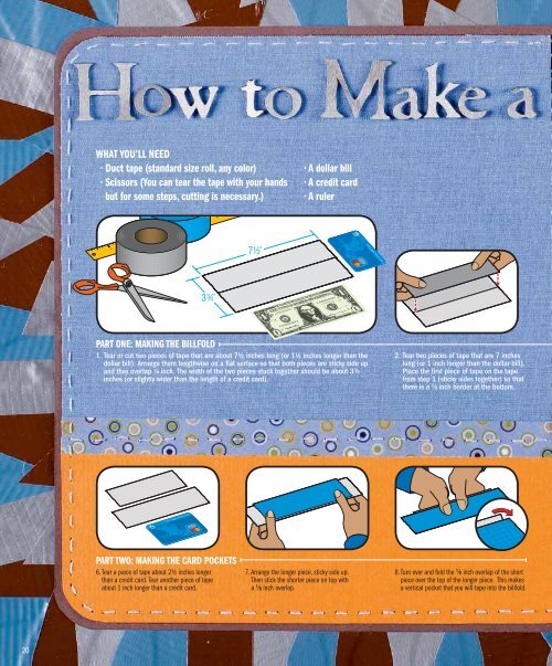 How to Make a Duct Tape Wallet - USAA.com