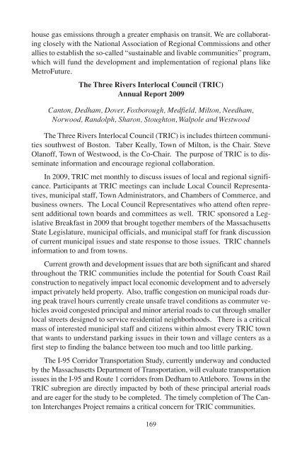 2009 Annual Report.pdf - Town of Milton