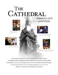 February 25-26, 2012 - Cathedral of the Immaculate Conception