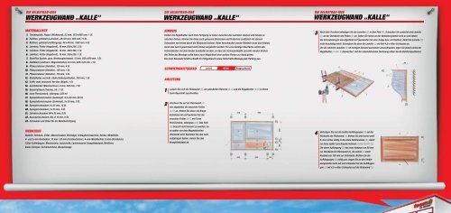 WErkzeugwand „Kalle“ WErkzeugwand „Kalle“ Fertig!