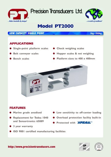 Model PT2000 - KODA