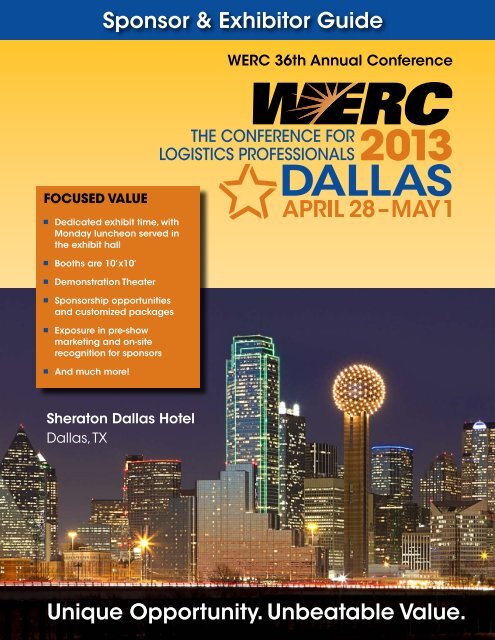 Download Prospectus (PDF) - WERC